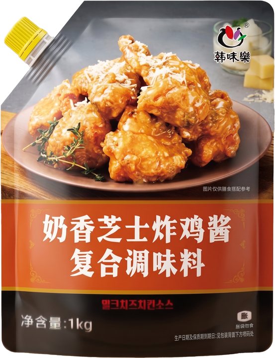 밀크치즈치킨소스